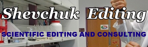 Shevchuk Editing: scientific editing and consulting